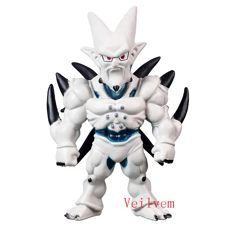 Dragon Ball Z Resurrection F Golden Frieza freeza морозильник против Гоку фигурка модель игрушки ПВХ Коллекционная кукла - Цвет: 8cm MINI size DRX15