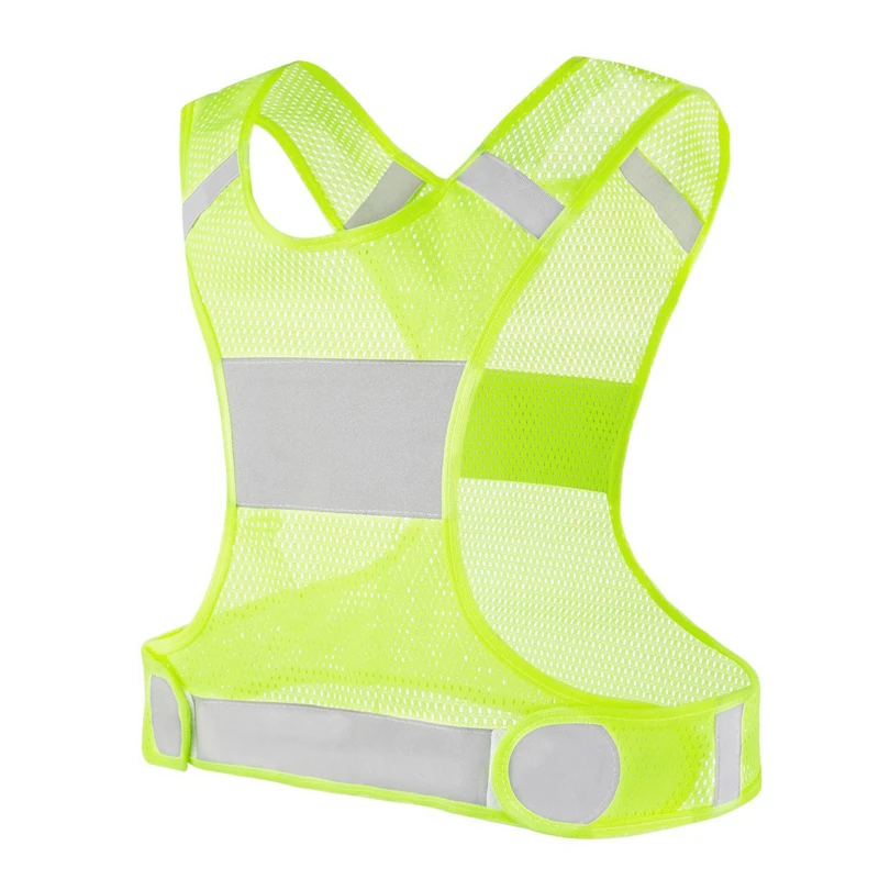 

Outdoor Running Reflective Vest Cycling Vest Ciclismo Lightweight Safety Fishing Vest Sports Gear for Women Men Jogging Walking
