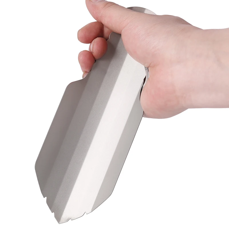 

Titanium Multifunction Shovel Survival Spade Emergency Garden Camping Trowel Outdoor Entrenching Tool Survival Gear