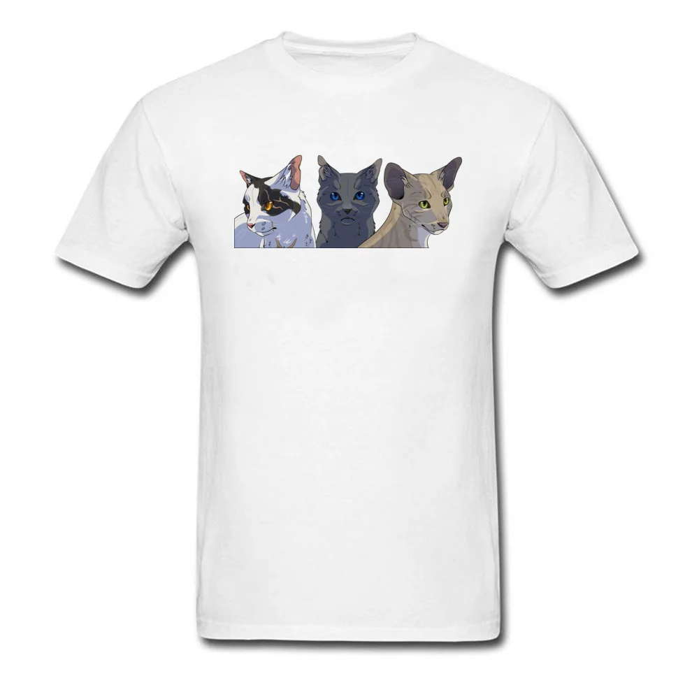 

Three Sphynx Cats Print Men T-shirt Hairless Cool Black Tops Short Sleeve Male