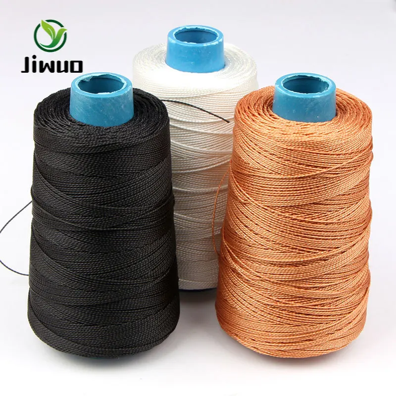 

Нейлоновая швейная нить Jiwuo 300 м 0,8 мм, китайский шнур с узлом, вощеная нить для шитья кожи, швейные инструменты для ремонта обуви, ручная стро...