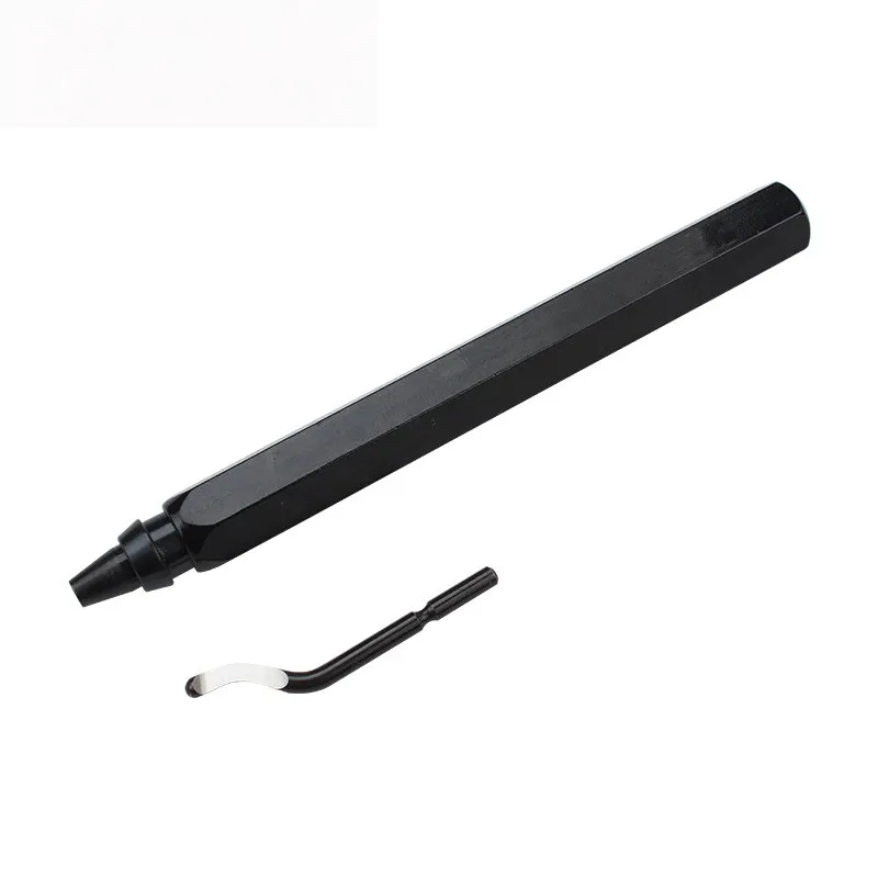 Металлическая быстросъемная скребковая насадка / алюминиевая ручка, поворотный нож для снятия фаски, медный RB1000.