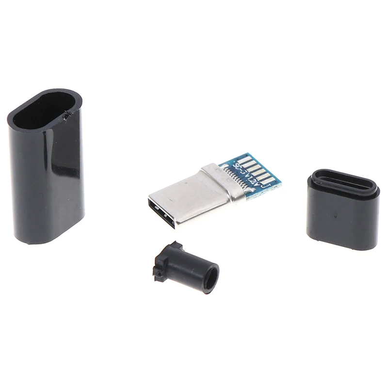 Тип с портом типа C Мужской Разъем USB 3.1 сварки данных OTG линии Интерфейс DIY кабель