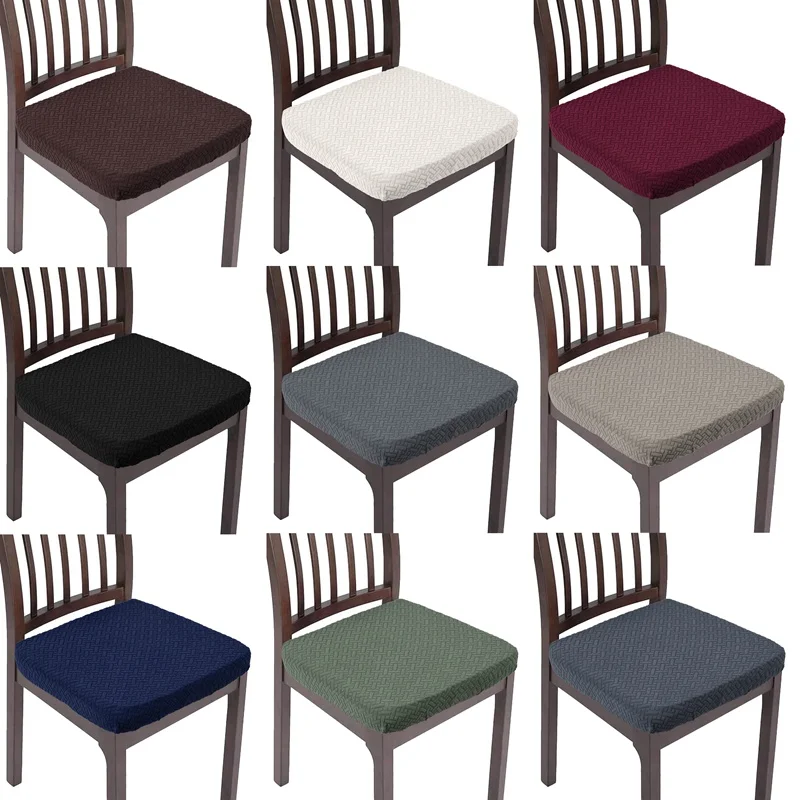 Эластичный чехол на сиденье из спандекса для стула протектор кухонного сиденья