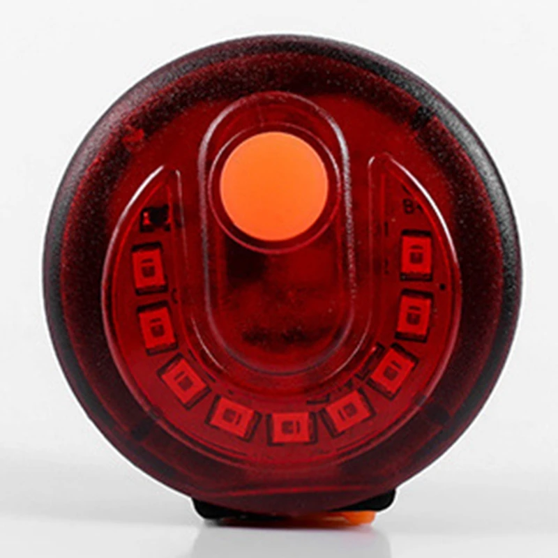 Светодиодный велосипедный светильник Usb зарядный ночной езды Предупреждение