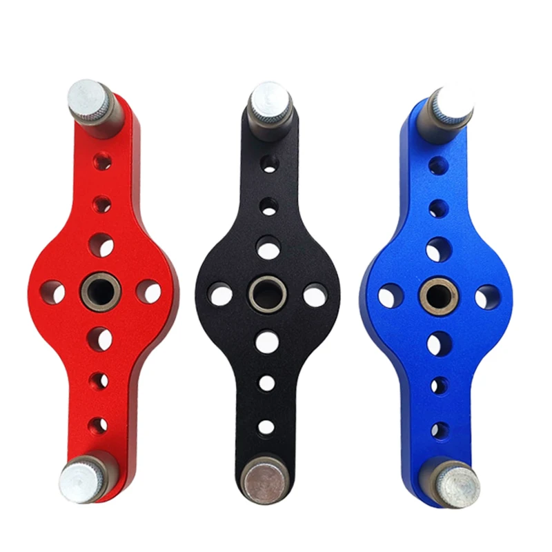 

Alloy Vertical Pocket Hole Jig Woodworking 6/8/10mm Drilling Locator Wood Dowelling Self Centering Drill Guide Kit Hole Puncher