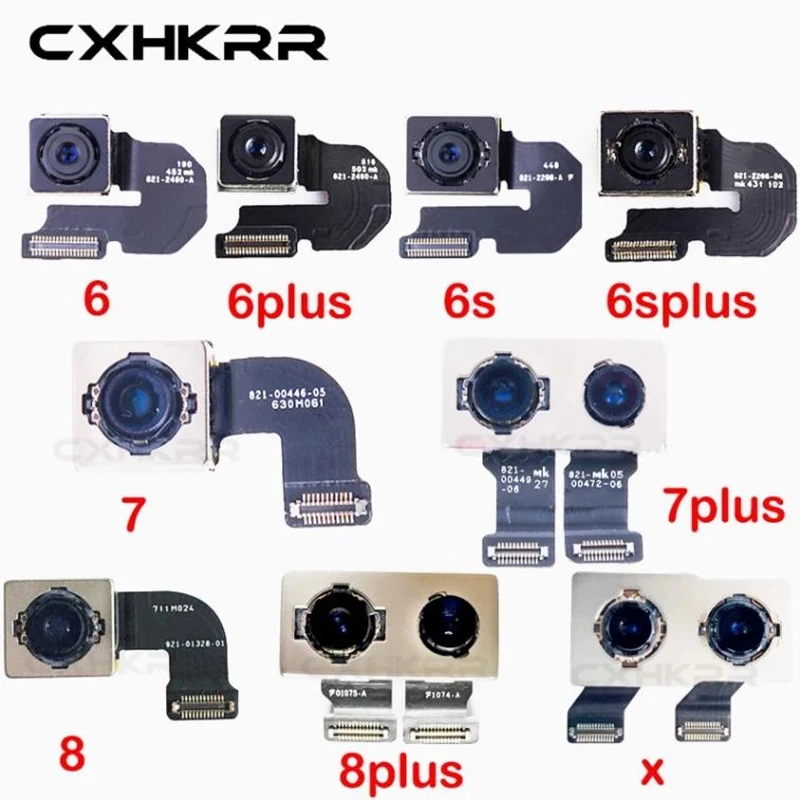 

Original For iphone 6 6s 6 6s plus Back Camera Back Camera Rear Main Lens Flex cable Replacement