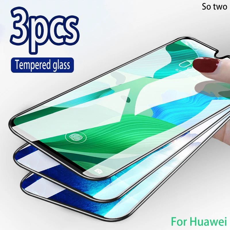 Защитная пленка для Huawei P30 P20 P40 P10 Lite Pro 3 шт. защитное закаленное стекло mate 10 20 lite pro P