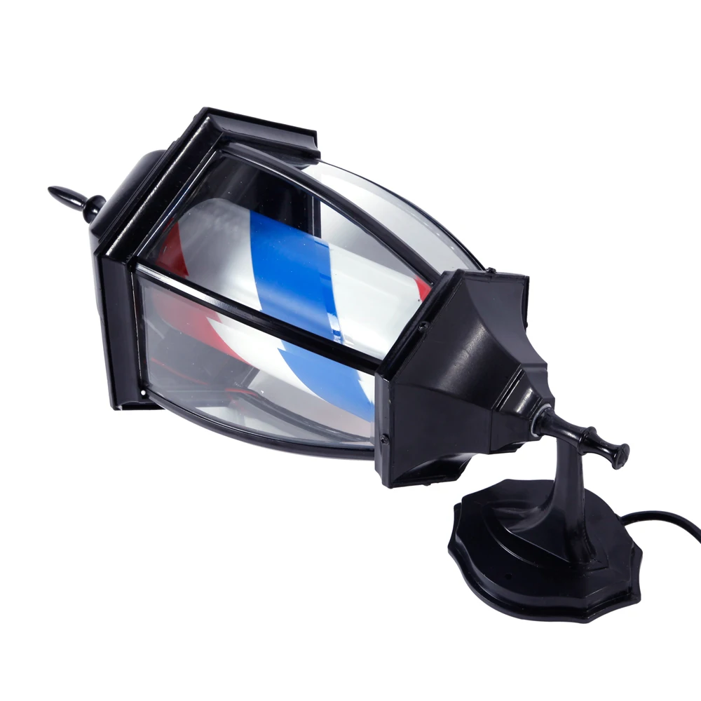 50 см LED Bar ber магазин знак полюс свет красный белый синий полосатый дизайн Roating