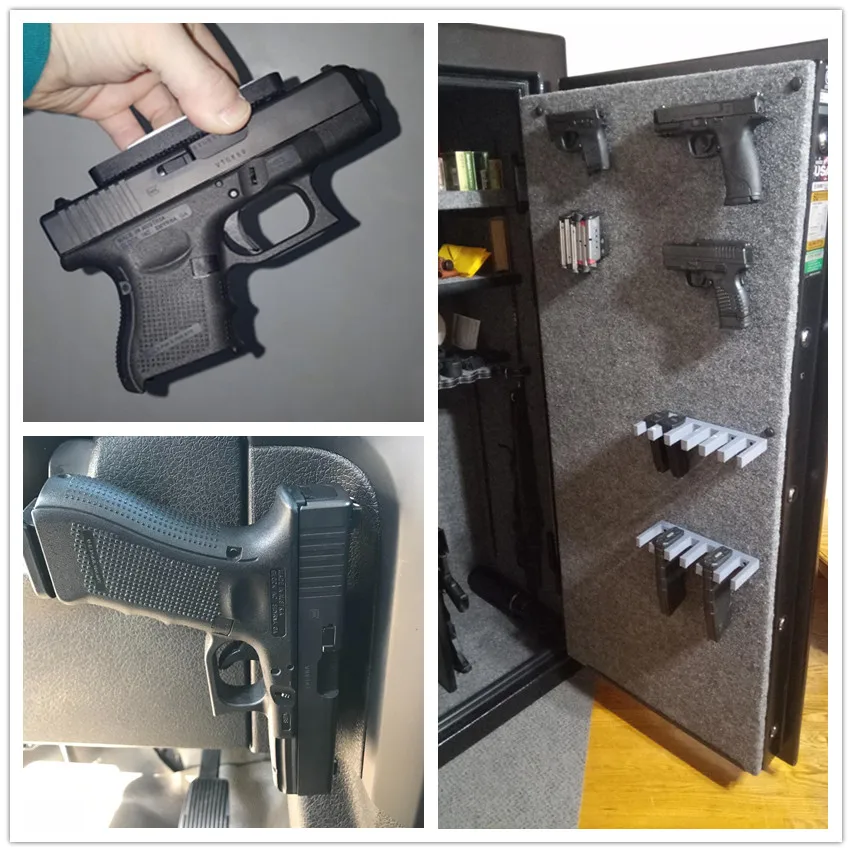 Магнитный держатель MAGORUI для скрытого пистолета винтовки кобура настольного