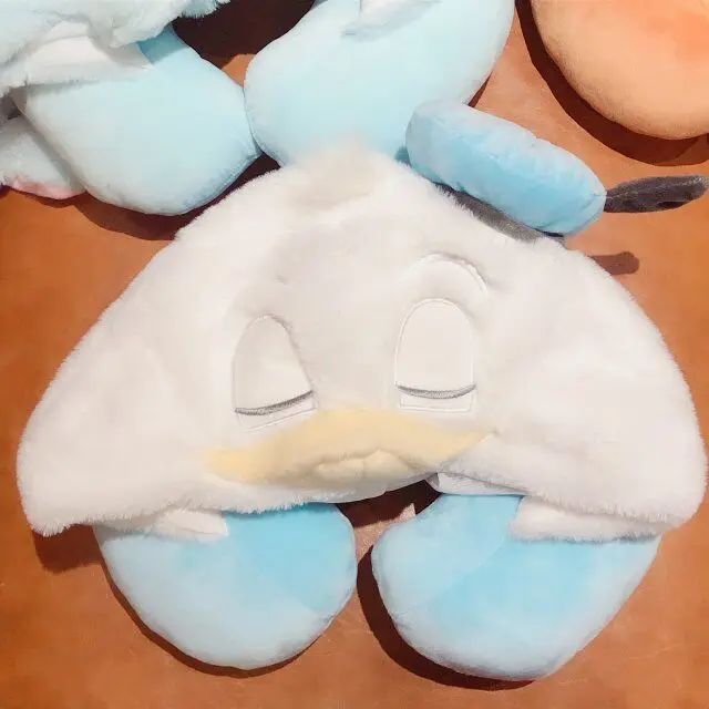 Donald Duck Dumbo Дональд Дак Ститч u-образная Подушка прекрасный аниме сон игрушка kawaii Спящая утка мягкая игрушка подарок для девушки - Цвет: Donald Duck