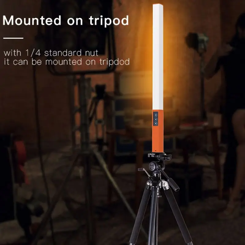 

Newly Portable Handheld Selfie Fill Soft Light Brightness Adjustable LED Lamp Video Photo Shooting Light Stick With Remote