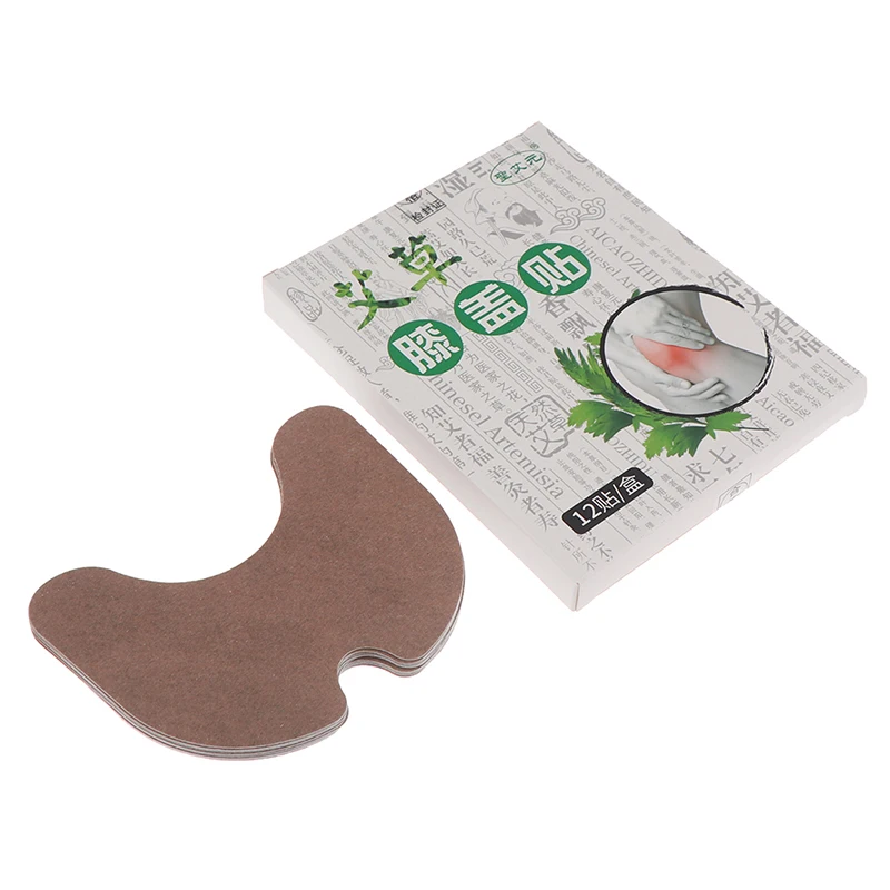 

12pcs Wormwood Knee Medical Plaster Extract Joint Ache Pain Relieving Sticker Rheumatoid Arthritis Body Patch