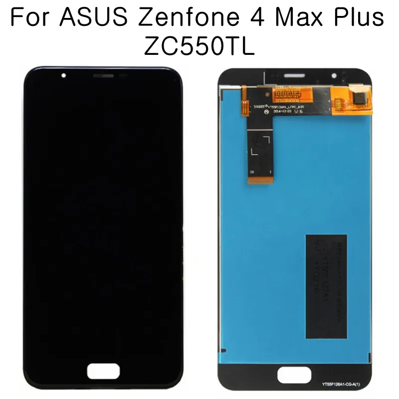 Для ASUS Zenfone 4 Max Plus ZC550TL X015D ЖК дисплей + сенсорный экран дигитайзер в сборе для