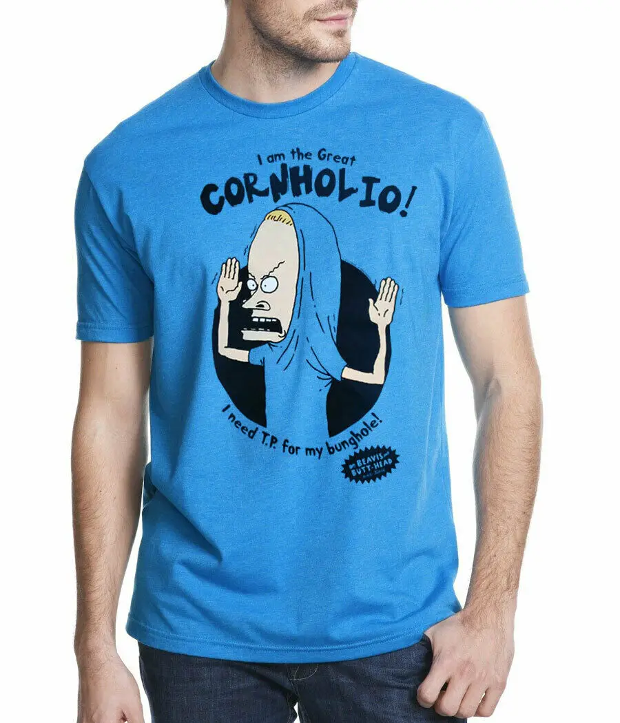 Футболка Beavis And Butthead The Great Cornholio для мужчин и женщин уличная одежда топы