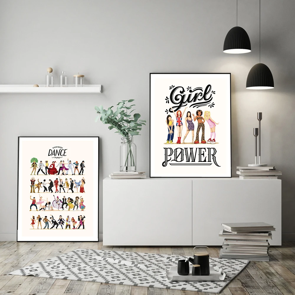 Современная живопись которая управляет миру музыкальный плакат будущее женщина