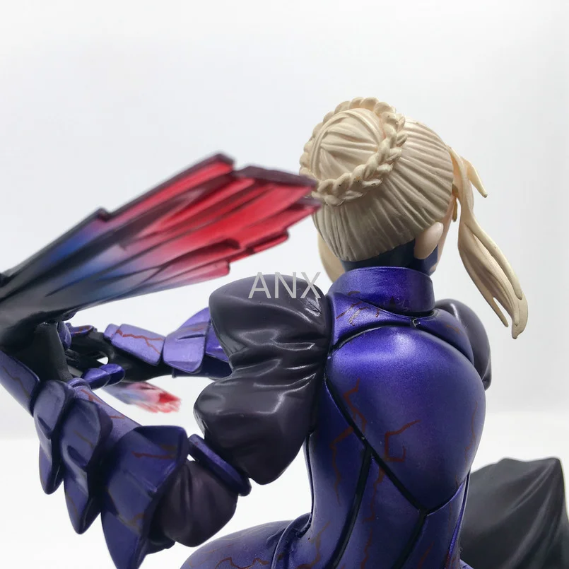 

18cm Anime Fate Grand Order Figure Saber Figure Combat version Girl PVC Action Figures Toy Saber Figure Toy for Kids Children
