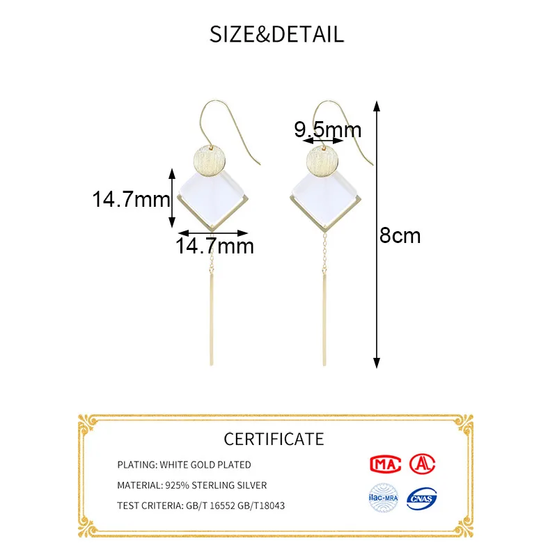 Женские серьги-подвески из серебра 925 пробы с кисточками | Украшения и аксессуары
