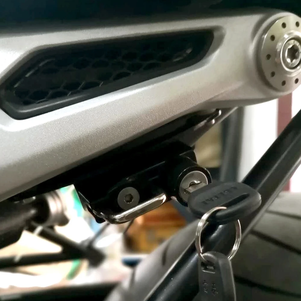 

Motorcycle Helmet Lock For BMW R NineT R9T 2014 2015 R 2016 NineT Left Side