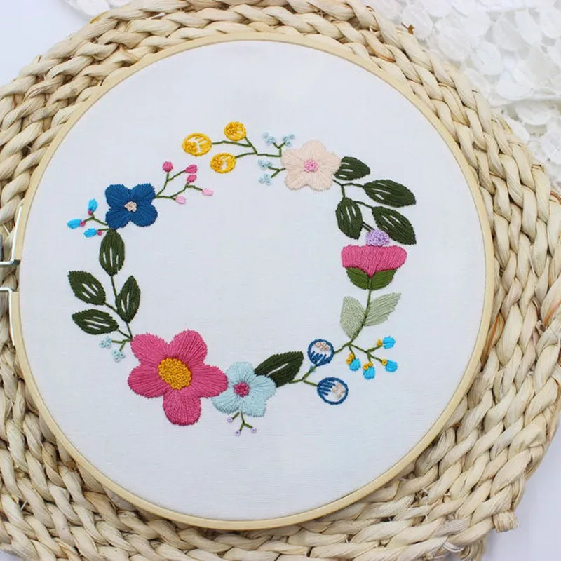 Ручная работа с цветочным принтом комплект ткани для начинающих рукоделие