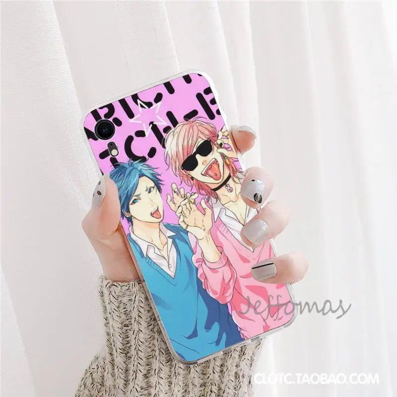 

anime Yarichin bitch Club DIY Phone Case For iphone 12 5 5s 5c se 6 6s 7 8 plus x xs xr 11 pro max mini