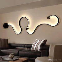 modern simple led wall lights art designs creative wall lamp creative lighting fixture for bedroom living room aisle home decor