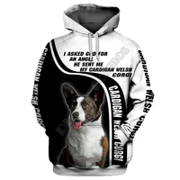 cardigan welsh corgl 3d hoodies printed pullover men for women funny sweatshirts fshion christmas sweater drop shipping 07