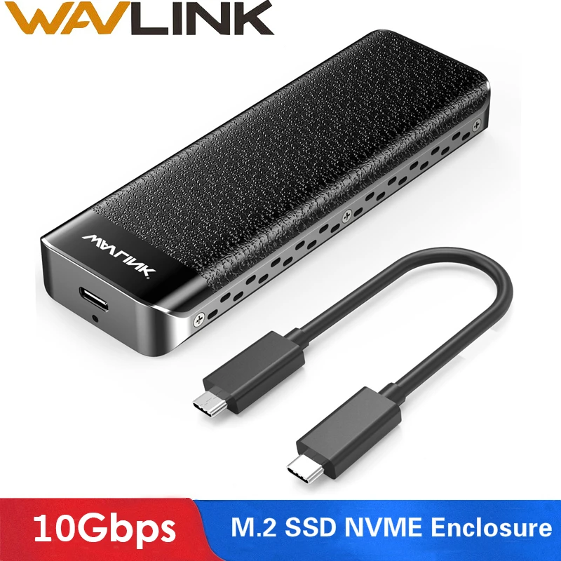 Корпус Wavlink для SSD накопителя 3 1/2230/2242 мм до 10 Гбит/с|Корпус жесткого диска| |