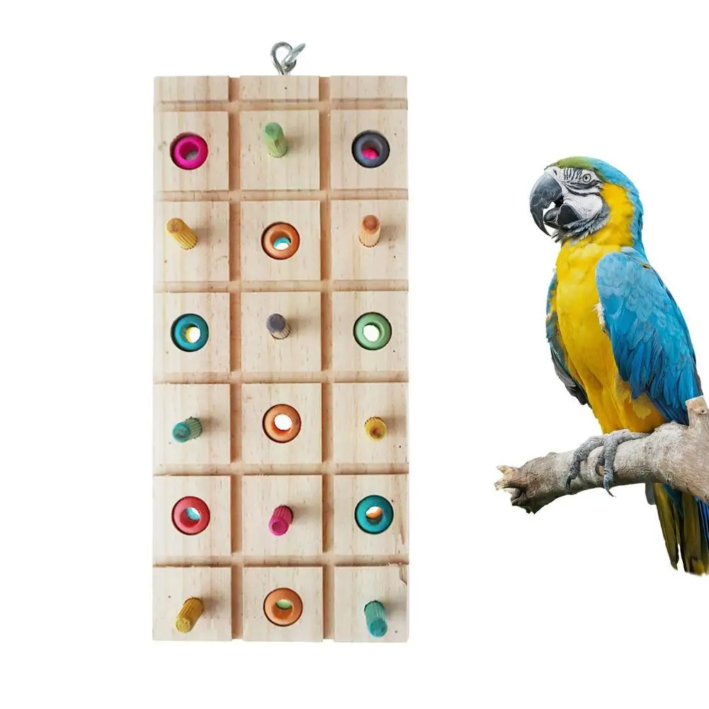 

Игрушки для измельчения птиц, Budgie, игрушка для птиц, двухсторонние радужные блоки, клетка для попугая, игрушка для практики жевания кусания ...