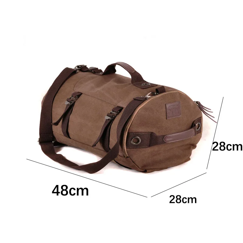 

Canvas Backpack Trendy Students Sports Shoulder Bag Korean Backpack Outdoor Mountaineering Hiking Camping Backpack for Male