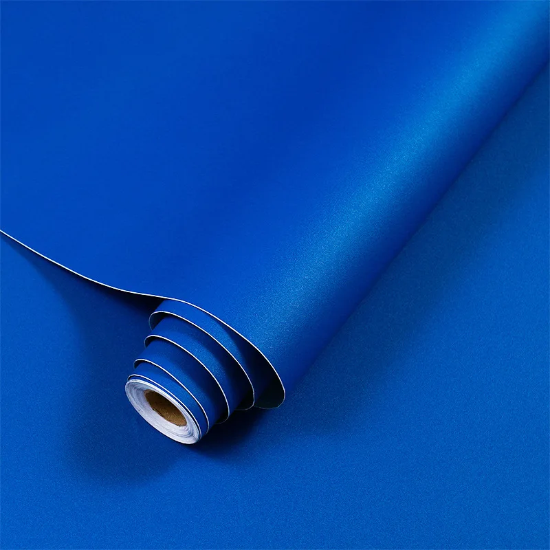 

2m living room decoration solid color self adhesive vinyl wallpaper waterproof film oil proof kitchen cabinet desktop renovation