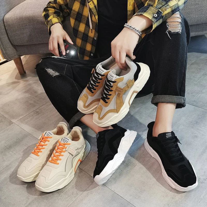 

Popular Men Casual Shoes Trainers Male Sapato Masculino Sneakers Krasovki Designer Lace Up Shoes Men Zapatillas Hombre Deportiva