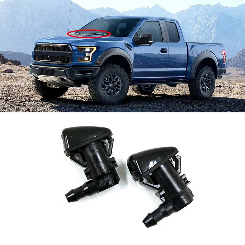 Запчасти Форсунка щетки стеклоочистителя F-250 F-350 Замена очистки черный для Ford F-550