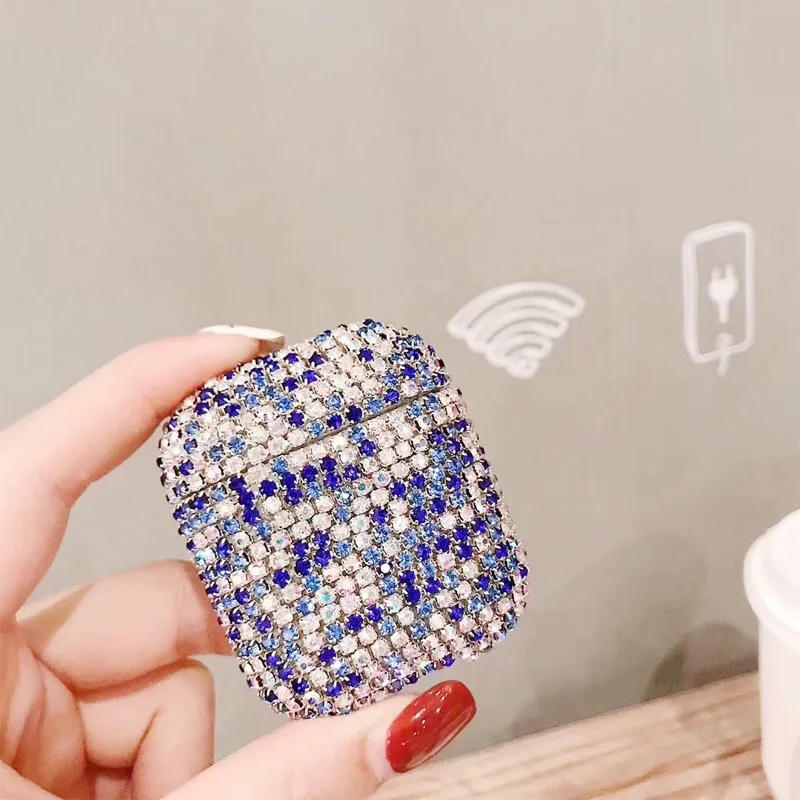 Роскошный 3D Блестящий цветной жесткий пластиковый Bluetooth беспроводной чехол для