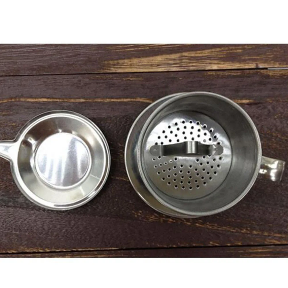 Вьетнамский фильтр для кофе чайник из нержавеющей стали заварки стаканов
