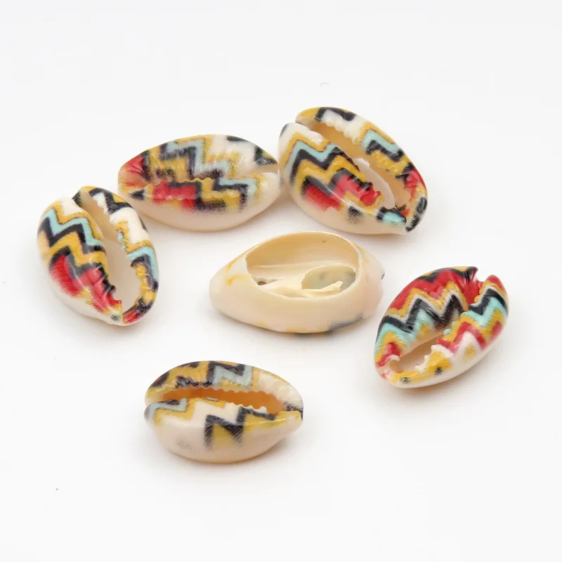 10 шт. Разноцветные картины ракушки ремесла натуральные морские для изготовления