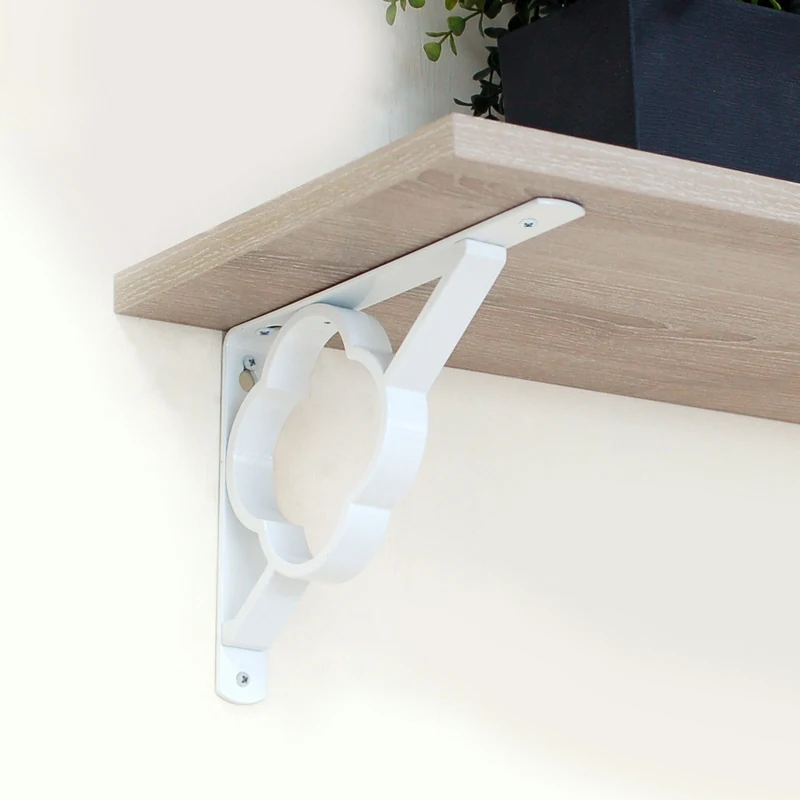 2 шт полка Кронштейн Клевер декоративная правая угловая скобка для товара