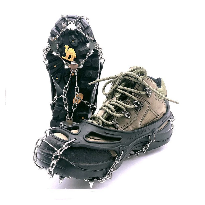 18 Зубцов нержавеющая сталь ледяной захват открытый для альпинизма