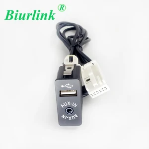 Автомобильный сменщик компакт-дисков benchlink 12Pin, интерфейс AUX IN USB, оригинальная замена после продажи для BMW E60 E61 M-ASK и CCC после 2004