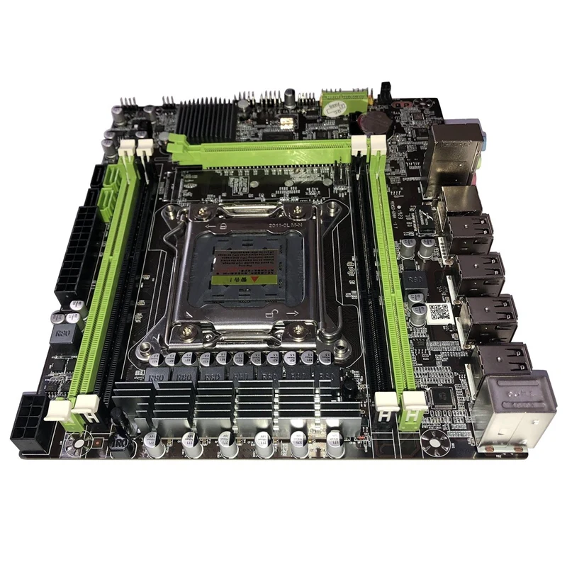 X79 материнская плата Lga 2011 4xDdr3 двухканальный 64 Гб памяти Sata 3 0 Pci E 8Usb для