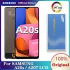 Оригинальный 6,5 ''Super AMOLED модуль ЖК-дисплей и дигитайзер Замена для Samsung Galaxy A20s A207 A207F A2070 SM-A207F запасных частей