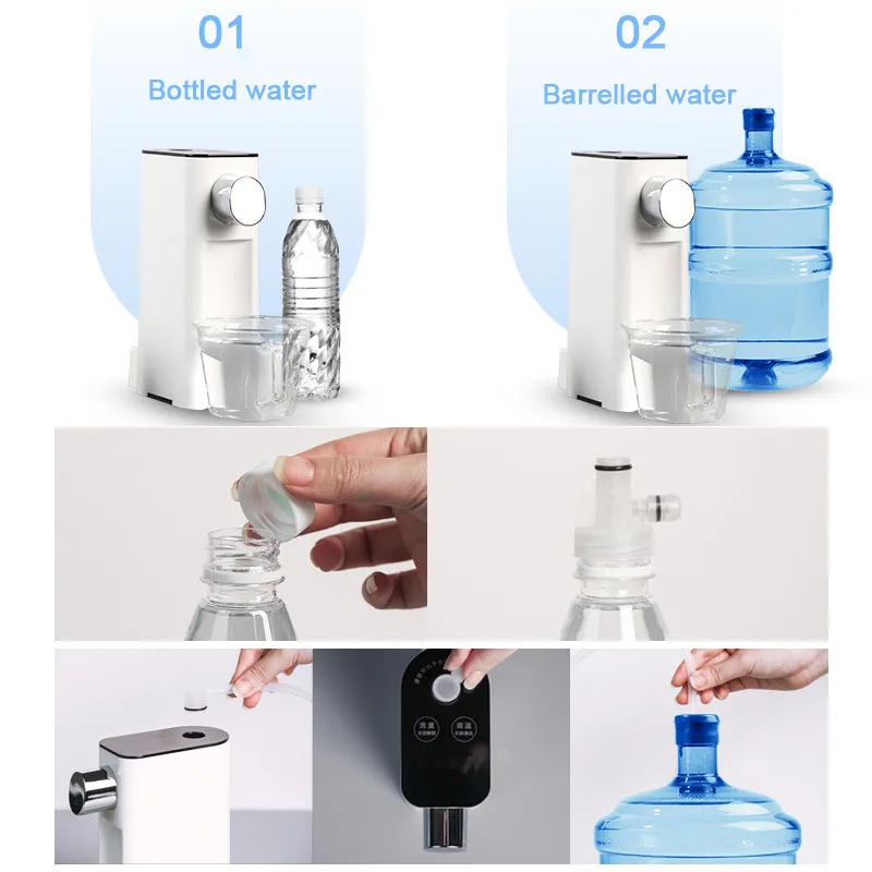 Мини карманный диспенсер для горячей воды портативный мгновенный насос питьевой