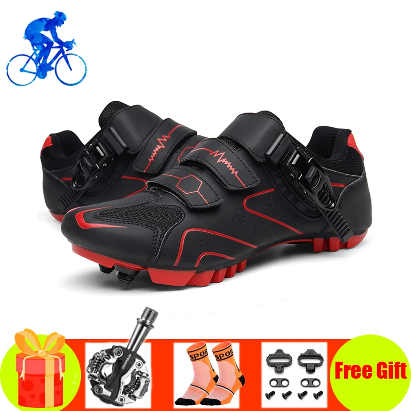 

Cycling Shoes Men Women Mountain Bike Self-Locking Breathable Riding Bicycle Sneakers Sapatilha Ciclismo Mtb Add Spd Pedals Shoe