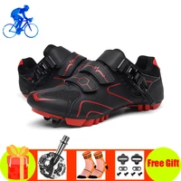 cycling shoes men women mountain bike self locking breathable riding bicycle sneakers sapatilha ciclismo mtb add spd pedals shoe