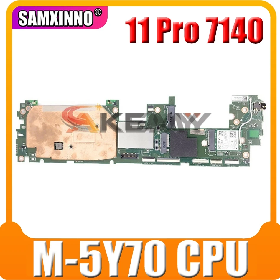 

Оригинальная материнская плата для ноутбука DELL Venue 11 Pro 7140 M-5Y70 материнская плата CN-01JCPN 01JCPN JCT2 SR216