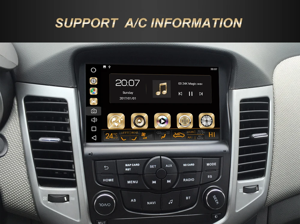 " ips Android 9,0 Carplay для Chevrolet Cruze 2008 2009 2010 2011 Авто Радио FM gps навигация DSP аудио видео плеер TDA7850