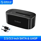ORICO USB 3.0 на SATA внешний жесткий диск Док-станция для 2.53.5 дюймов HDDSSD Поддержка UASP и 8 ТБ (6218US3)