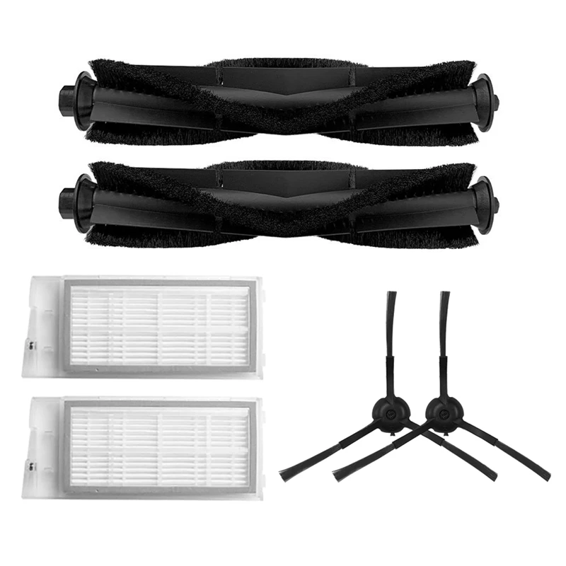 

6Pcs Main Brush Side Brush HEPA Filter Kit Accessories For ROIDMI EVE Plus Robot Vacuum Cleaner Spare Parts