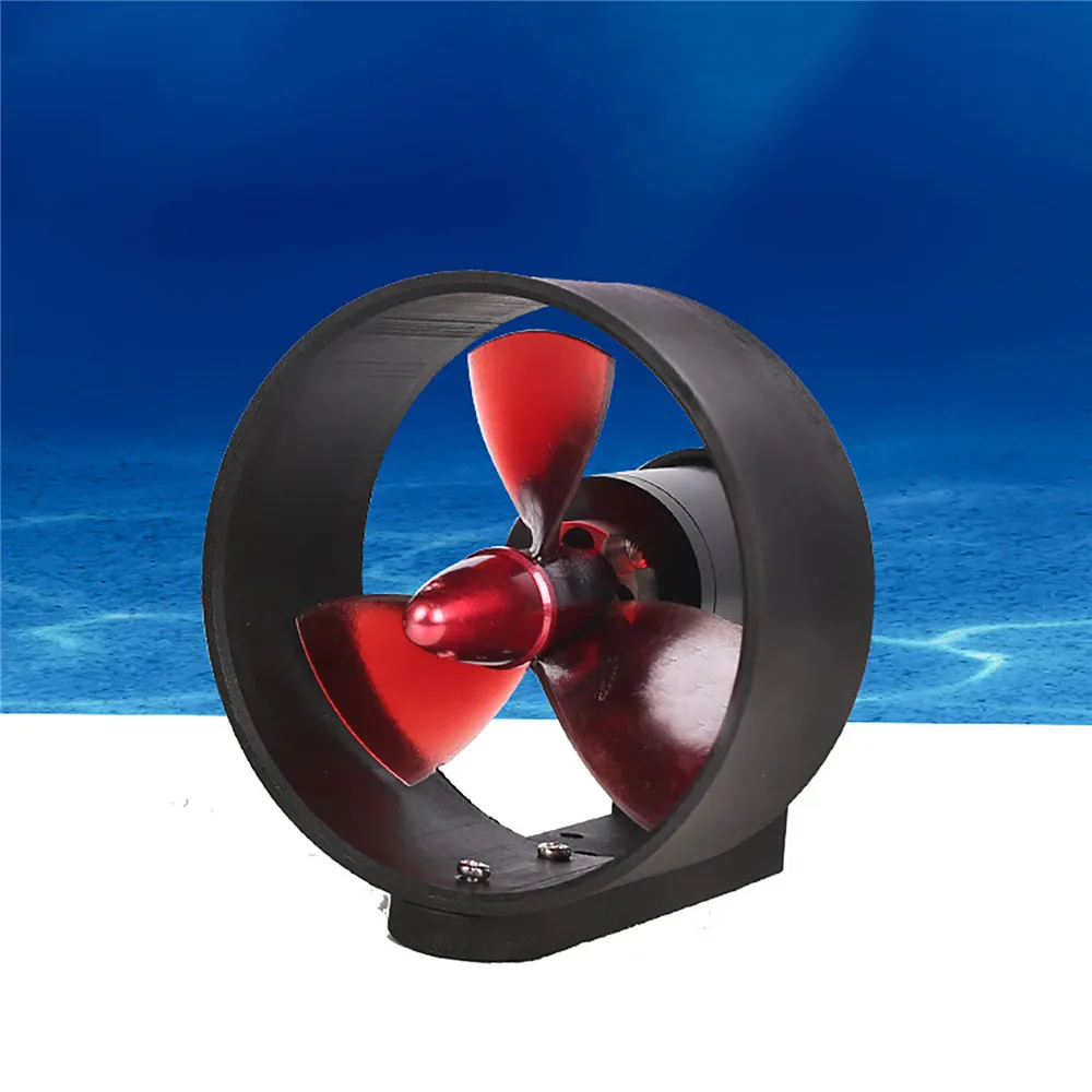 

12-24V Brushless Motor Underwater Thruster 3-Blades Propeller for Ship RC Model Thruster Propeller