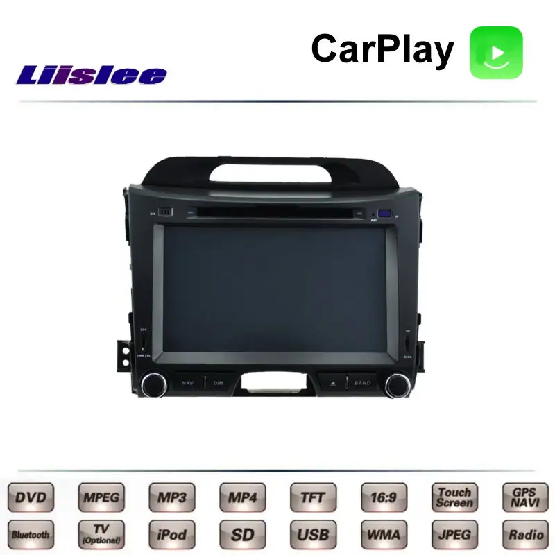 Для KIA Sportage R SL MK3 2010 ~ 2017 Автомобильный мультимедийный ТВ DVD GPS Радио Carplay